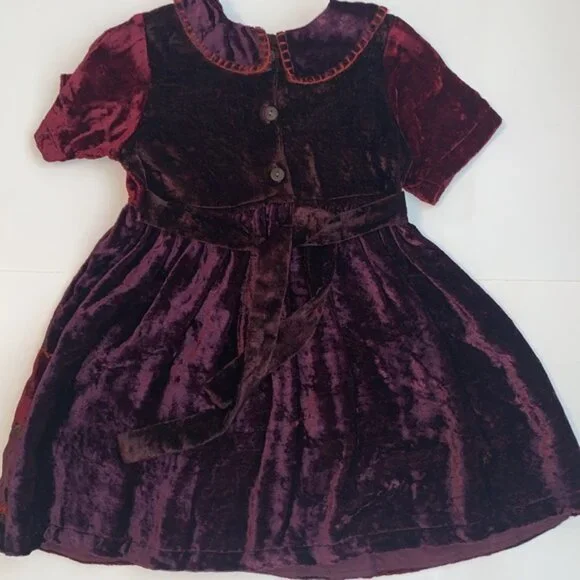 Host Pick! ❤️ April Cornell Velvet Embroidered Dress - Picture 7 of 8